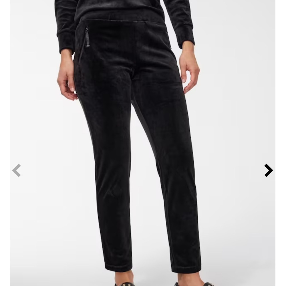 Chicos ZenergyVelour Zip Pocket Pants NWOT see mylisting for matching top SIZE 1